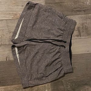 Grey Lululemon shorts size 4